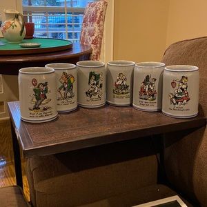 Vintage German Steins by Gerz
